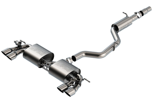 Borla 18-19 VW Golf R MK7.5 2.0L S-Type CatBack Exhaust w/ Resonator - My Store