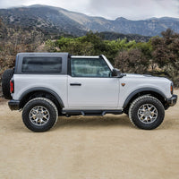 Westin/HDX 2021+ Ford Bronco (2-Door) Drop Nerf Step Bars - Textured Black - Mammoth Racing -