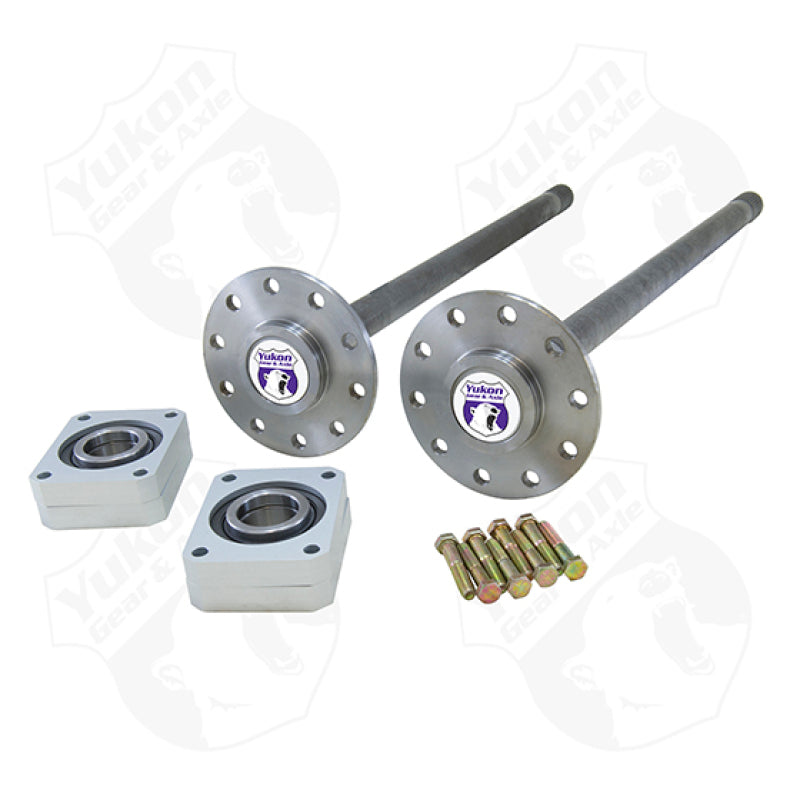 Yukon Gear 1541H Alloy Axle Kit For 12 Bolt Passenger Car / 68-72 Chevelle and 70 Camaro - Mammoth Racing -