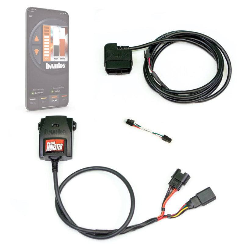Banks Power Pedal Monster Kit (Stand-Alone) - Molex MX64 - 6 Way - Use w/Phone - Mammoth Racing -