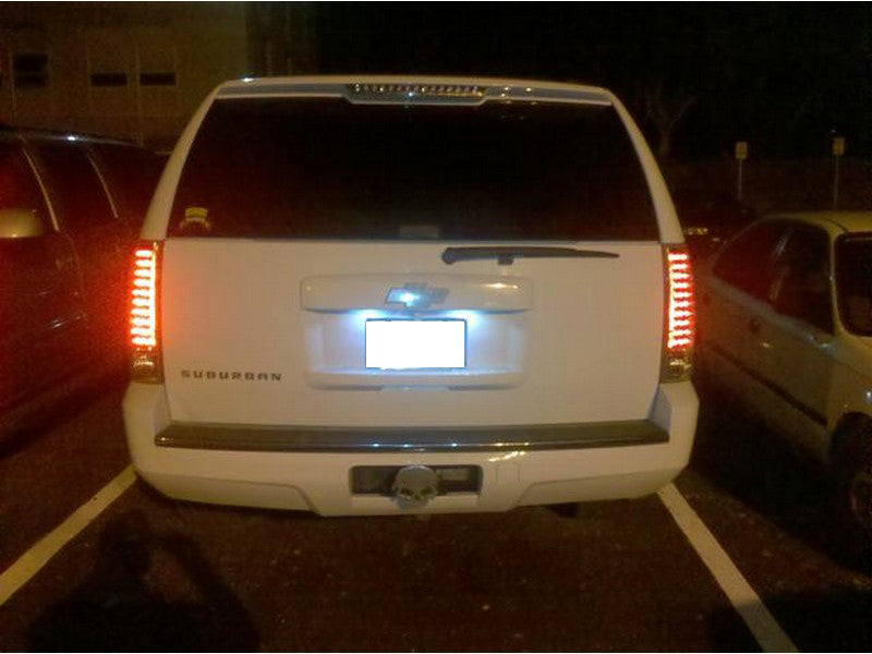 Spyder Chevy Suburban/GMC Yukon/Yukon Denali 07-14 LED Tail Lights Chrm ALT-YD-CSUB07-LED-C - Mammoth Racing -