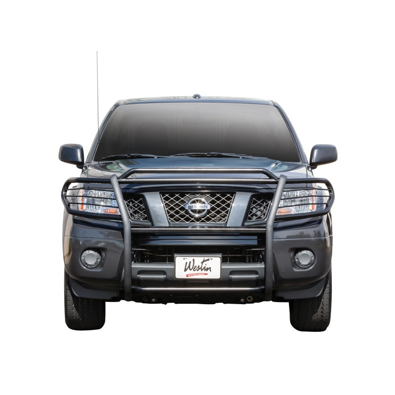 Westin 2012-2018 Nissan Frontier Sportsman Grille Guard - Black - Mammoth Racing -