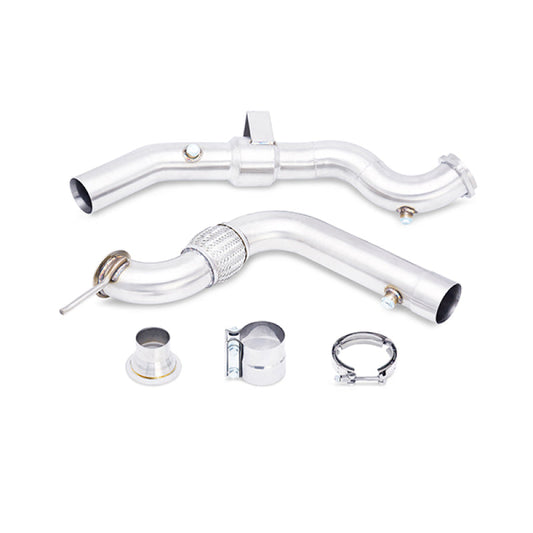 Mishimoto 15+ Ford Mustang 2.3L EcoBoost Downpipe w/ Catalytic Converter - Mammoth Racing -