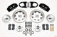 Wilwood Dynapro 6 Front Hub Kit 12.19in 37-48 Ford Psgr. Car Spindle - Mammoth Racing -