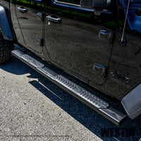 Westin 2020 Jeep Gladiator R5 Nerf Step Bars - Black - Mammoth Racing -