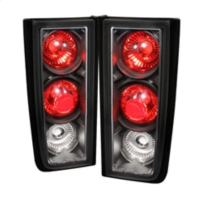 Spyder Hummer H2 01-05 (Non H2T)Euro Style Tail Lights Black ALT-YD-HH2-BK - Mammoth Racing -