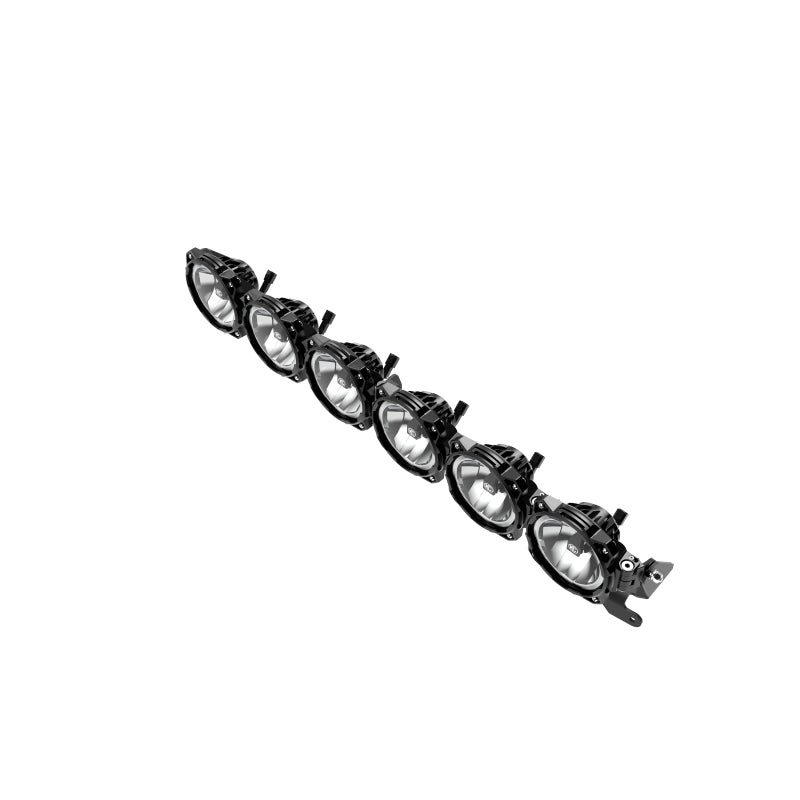 KC HiLiTES 21+ Ford Bronco 39in. Gravity LED Pro6 Light Bar Kit Front Bumper - Mammoth Racing -