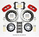Wilwood Aero6 Front Hat Kit 14.25 Drilled Red 2014-Up Challenger w/Lines - My Store
