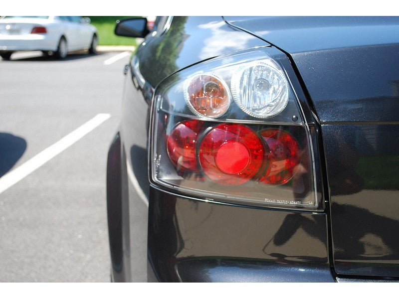 Spyder 02-05 Audi A4 (Excl Convertible/Wagon) Euro Style Tail Lights - Black (ALT-YD-AA402-BK) - Mammoth Racing -
