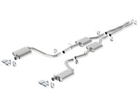 Borla 15-16 Dodge Challenger R/T 5.7L Dual Rectangle Angle Cut Dual Split Rear Exit S-Type Exhaust - Mammoth Racing -