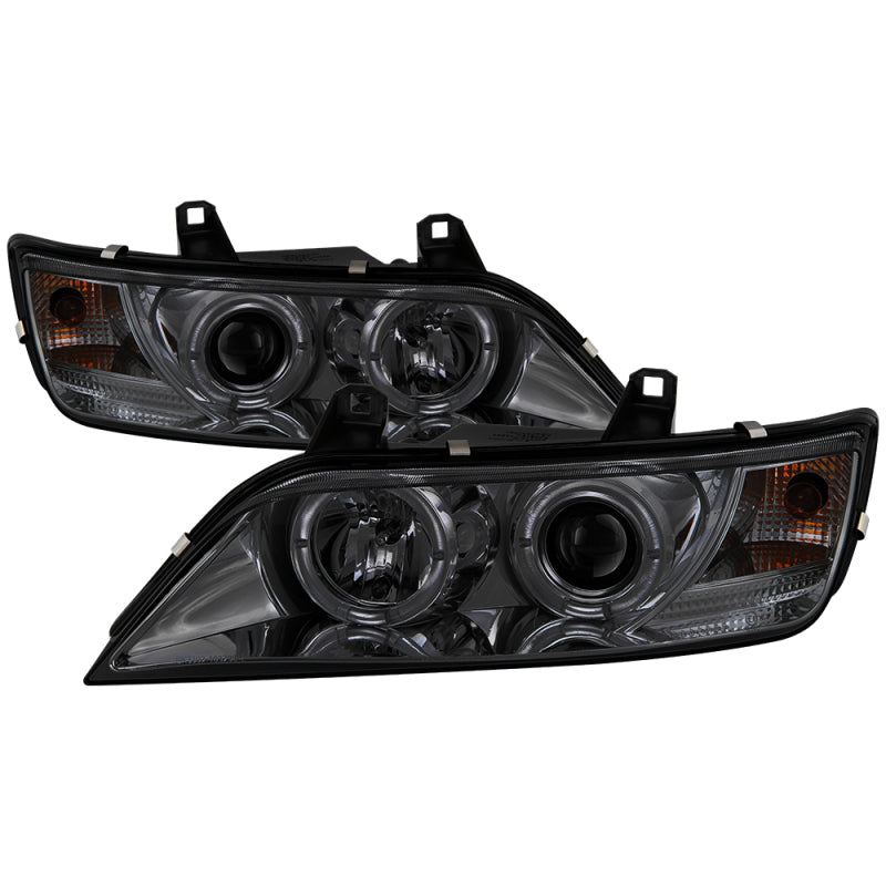 Spyder BMW Z3 96-02 Projector Headlights LED Halo Smoke High H1 Low H1 PRO-YD-BMWZ396-HL-SM - Mammoth Racing -