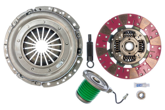 Exedy 2005-2010 Ford Mustang V8 Stage 2 Cerametallic Clutch Cushion Button Disc - Mammoth Racing -
