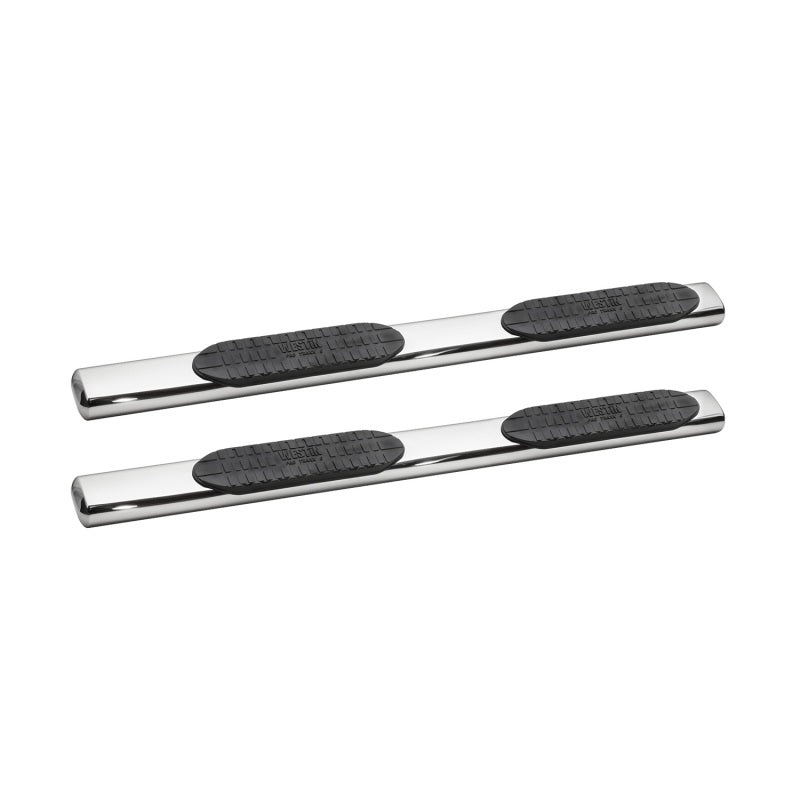 Westin 2009-2014 Ford F-150 SuperCab PRO TRAXX 6 Oval Nerf Step Bars - SS - Mammoth Racing -