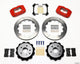 Wilwood Dynapro Radial Rear Kit 13.00in Red Nissan 350Z/Fiti G35 - My Store