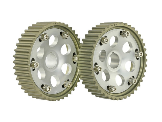 Skunk2 Pro-Series Honda Prelude (h22a) Dohc Vtec 2.2l Cam Gears (Ti Color) - Mammoth Racing -