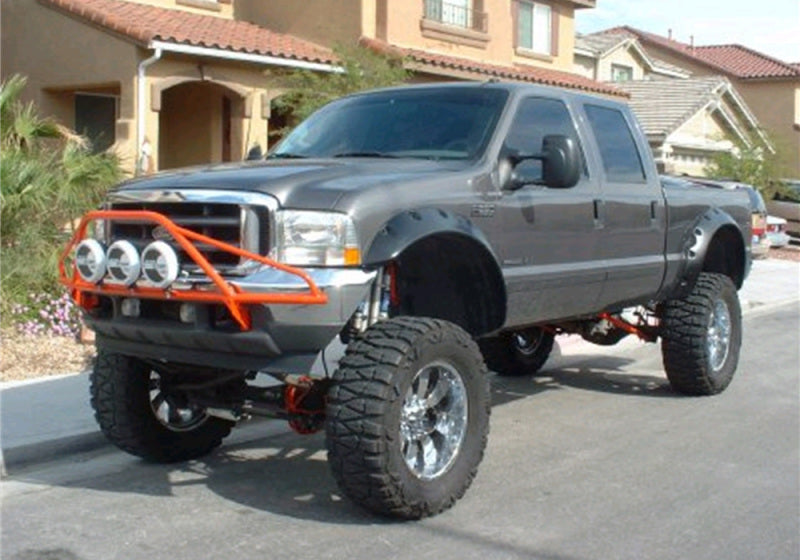 N-Fab Pre-Runner Light Bar 99-07 Ford F250/F350 Super Duty/Excursion - Tex. Black - Mammoth Racing -