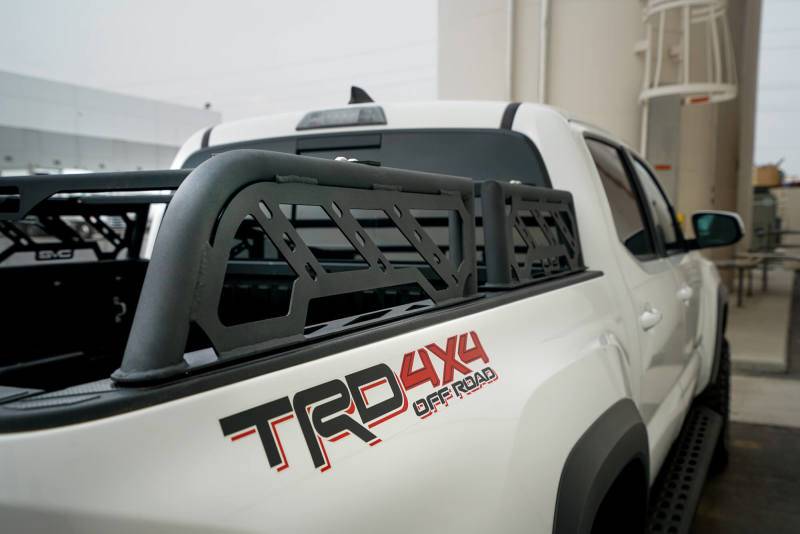 DV8 Offroad 20-22 Jeep Gladiator JT / 05-21 Toyota Tacoma Overland Bed Rack - 2pc. Adjustable - Mammoth Racing -