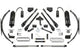 Fabtech 11-16 Ford F250/350 4WD 8in 4Link Sys w/4.0 R/R & 2.25 & Rr Lf Sprngs - Mammoth Racing -