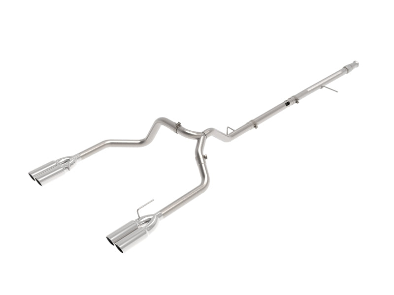 aFe Vulcan Series 3in 304SS DPF-Back 20-21 GM Trucks L6-3.0L (td) LM2 - Dual Polished Tip - Mammoth Racing -