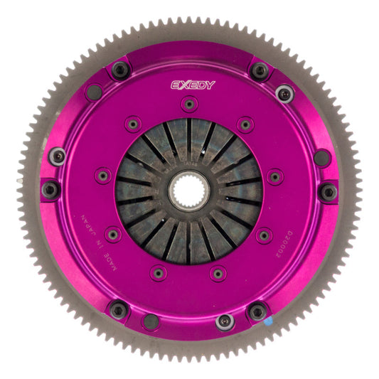 Exedy 1990-1991 Acura Integra L4 Hyper Single Clutch Sprung Center Disc Push Type Cover - Mammoth Racing -