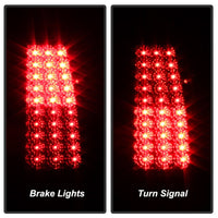 Xtune Chevy Silverado 1500/2500/3500 03-06 LED Tail Lights Red Clear ALT-ON-CS03-LED-RC - Mammoth Racing -