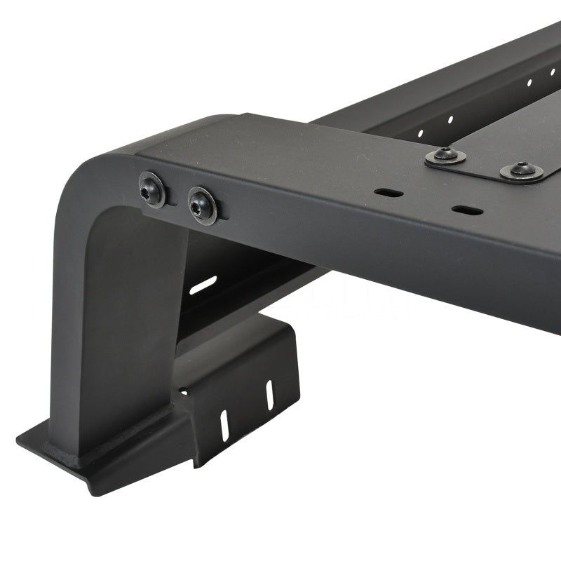 Westin 2021 Jeep Gladiator Overland Cargo Rack - Textured Black - Mammoth Racing -