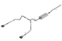 Borla 19 Chevrolet Silverado/GMC Sierra 1500 6.2L SS Touring Catback Exhaust - Black Chrome Tips - My Store