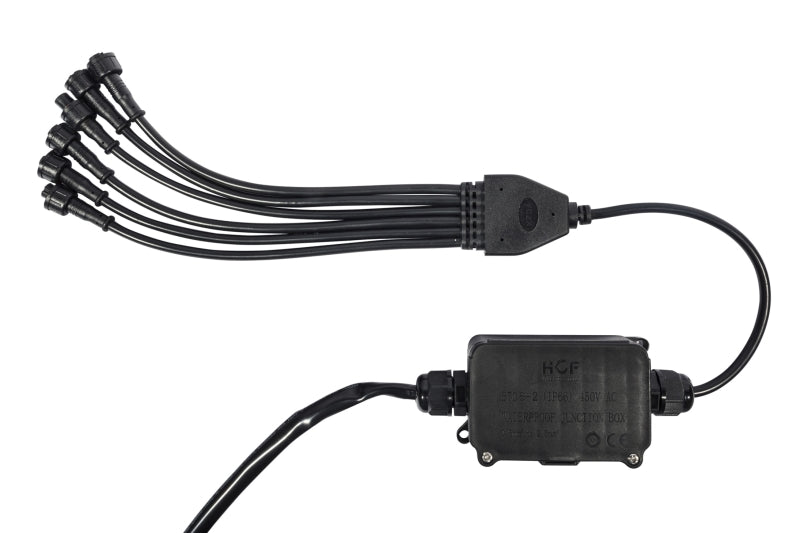 KC HiLiTES C-Series RGB LED Rock Light Kit (Incl. Wiring) - Set of 6 - Mammoth Racing -