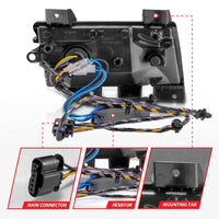 ANZO 2018-2021 Jeep Wrangler LED Side Markers Chrome Housing Smoke Lens w/ Seq. Signal Sport Bulb - My Store