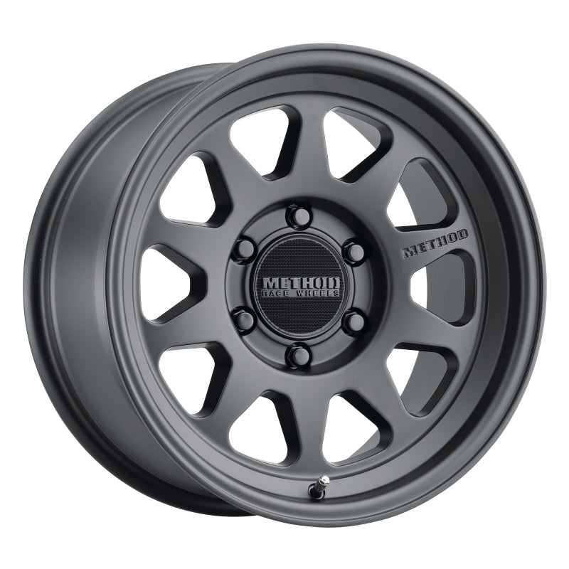 Method Mr316 17x8.5 0mm Offset 6x135 87mm CB Matte Black Wheel - Mammoth Racing -