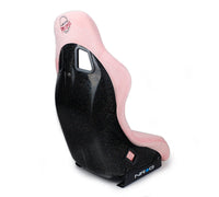 NRG FRP Bucket Seat Prisma Edition w/ Pearlized Back and Pink Alcantara (Medium) - My Store