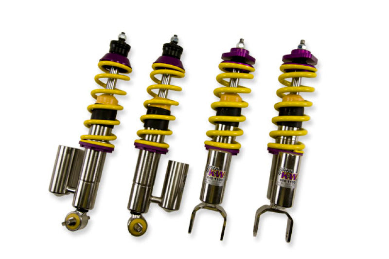 KW Coilover Kit V3 Chevrolet Corvette (C5); all models incl. Z06; w/ electronic shock control - Mammoth Racing -