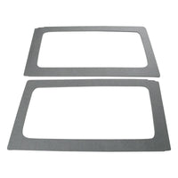 DEI 11-18 Jeep Wrangler JK 2-Door Rear Side Window - Gray - Mammoth Racing -