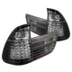 Spyder BMW E53 X5 00-06 4PCS LED Tail Lights Black ALT-YD-BE5300-LED-BK - Mammoth Racing -