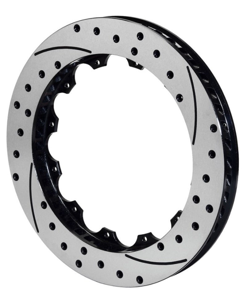 Wilwood Rotor GT Curved Vane Rotor Spec-37 Iron 72 CV 12 x 8.75 Left Hand Side - My Store