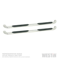 Westin 19-22 Chevrolet Silverado 1500 DC Platinum 4 Oval Nerf Step Bars - SS - Mammoth Racing -