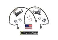 Superlift 08-10 Ford F-250/F-350 w/ 2-4in Lift Kit (Pair) Bullet Proof Brake Hoses - Mammoth Racing -