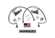 Superlift 08-10 Ford F-250/F-350 w/ 2-4in Lift Kit (Pair) Bullet Proof Brake Hoses - Mammoth Racing -