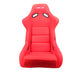 NRG FRP Bucket Seat (Red Cloth) - Large - My Store