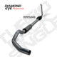 Diamond Eye KIT 5in TB SGL SS: 94-97 FORD 7.3L F250/F350 PWRSTROKE NFS W/ CARB EQUIV STDS - Mammoth Racing -