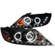 ANZO 2011-2013 Kia Sorento Projector Headlights w/ Halo Black (CCFL) - My Store