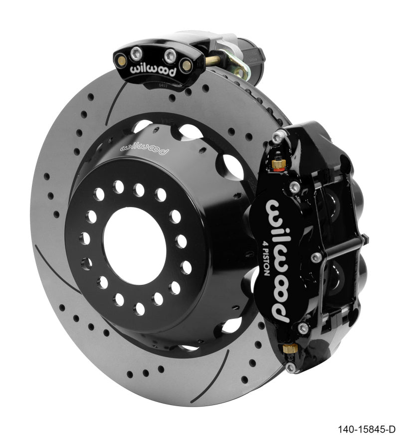 Wilwood Narrow Superlite 4R Rear P-Brk Kit 14.00in Rotor Big Ford New Style 2.50in Offset - SRP - My Store