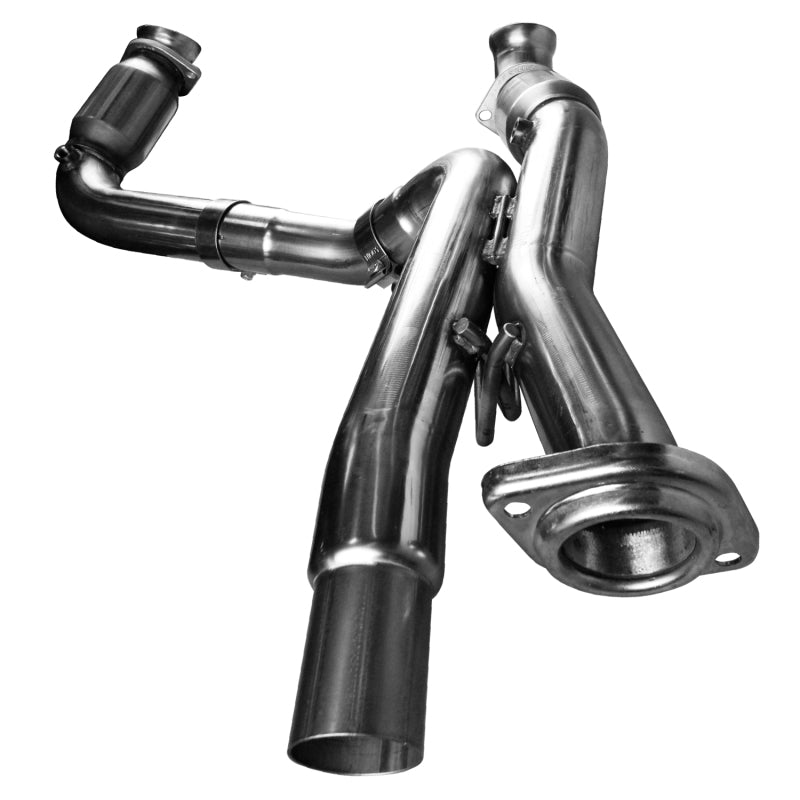Kooks 01-06 GM 1500 Series Truck 3in Green Cat Dual Conn. Pipes that go to OEM Out. SS - Mammoth Racing -