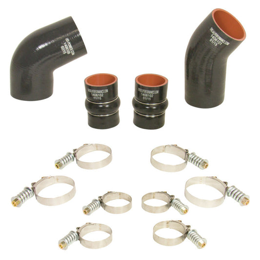 BD Diesel Intercooler Hose & Clamp Kit - 2004.5-2005 Chevy LLY Duramax - My Store