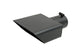 Gibson Rectangle Sport Tip - Right - 6x2.75in OD/2.5in Inlet/6in Length - Black Ceramic - Mammoth Racing -