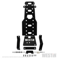 Westin/Snyper 07-11 Jeep Wrangler Transmission Pan Skid Plate - Textured Black - Mammoth Racing -