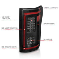 ANZO 15-17 Ford F-150 LED Taillights - Smoke - My Store