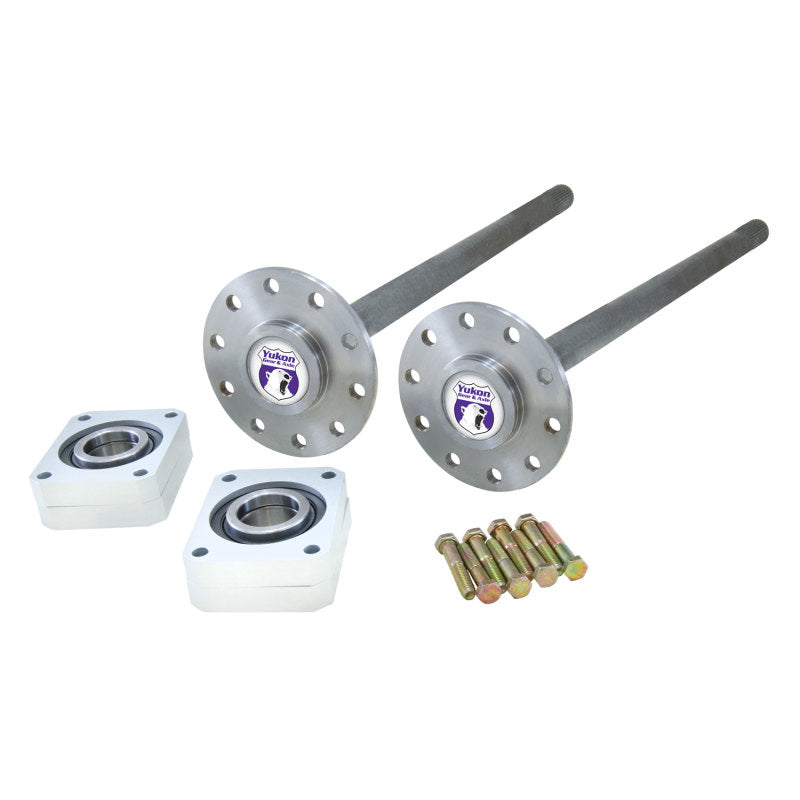 Yukon Gear 1541H Alloy Rear Axle Kit For GM 12P / 64-67 Chevelle and 67-69 Camaro w/ 33 Splines - Mammoth Racing -