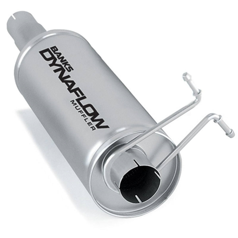 Banks Power 00-03 Ford 7.3L / Excursion Muffler - 4in X 4in S/S - Mammoth Racing -