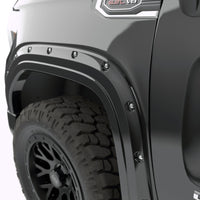 EGR 19-23 Gmc Sierra 1500 Painted To Code Traditional Bolt-On Look Fender Flares Black Set Of 4 - Mammoth Racing -